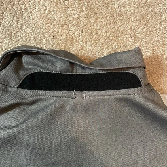 Nike Performance Mens Golf Polo (Lime Green/Light Gray/Dark Gray) - Picture 3 of 7